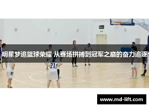 明星梦追篮球荣耀 从赛场拼搏到冠军之巅的奋力追逐
